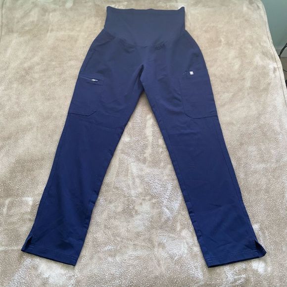Figs Pants - FIGS Women’s Navy Maternity Scrub Pants